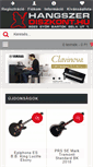 Mobile Screenshot of hangszerdiszkont.hu